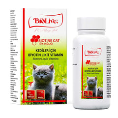 BİOLİVE BİOTİN CAT 100ML LİKİT (TAMAMLAYICI YEM) - BIO-056