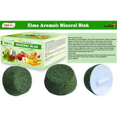 BİOLİVE Elma Aromalı Mineral Blok - BLK-1