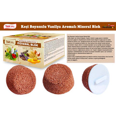BİOLİVE Keçiboynuzlu Vanilya Aromalı Mineral Blok - BLK-3