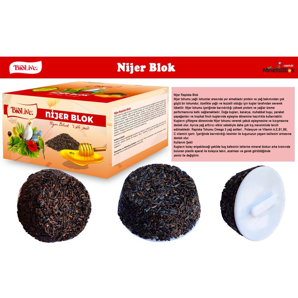 BİOLİVE Nijer Blok - BLK-4
