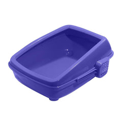Açık Kedi Tuvalet Kum Kabı 17*37*50 cm Mor - SF-TSRT-125487-MR