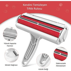 Markapet Kedi Köpek Tüy Toplayıcı Hazneli Gırgır 7-12-20 cm - KNY-TYTPLYC
