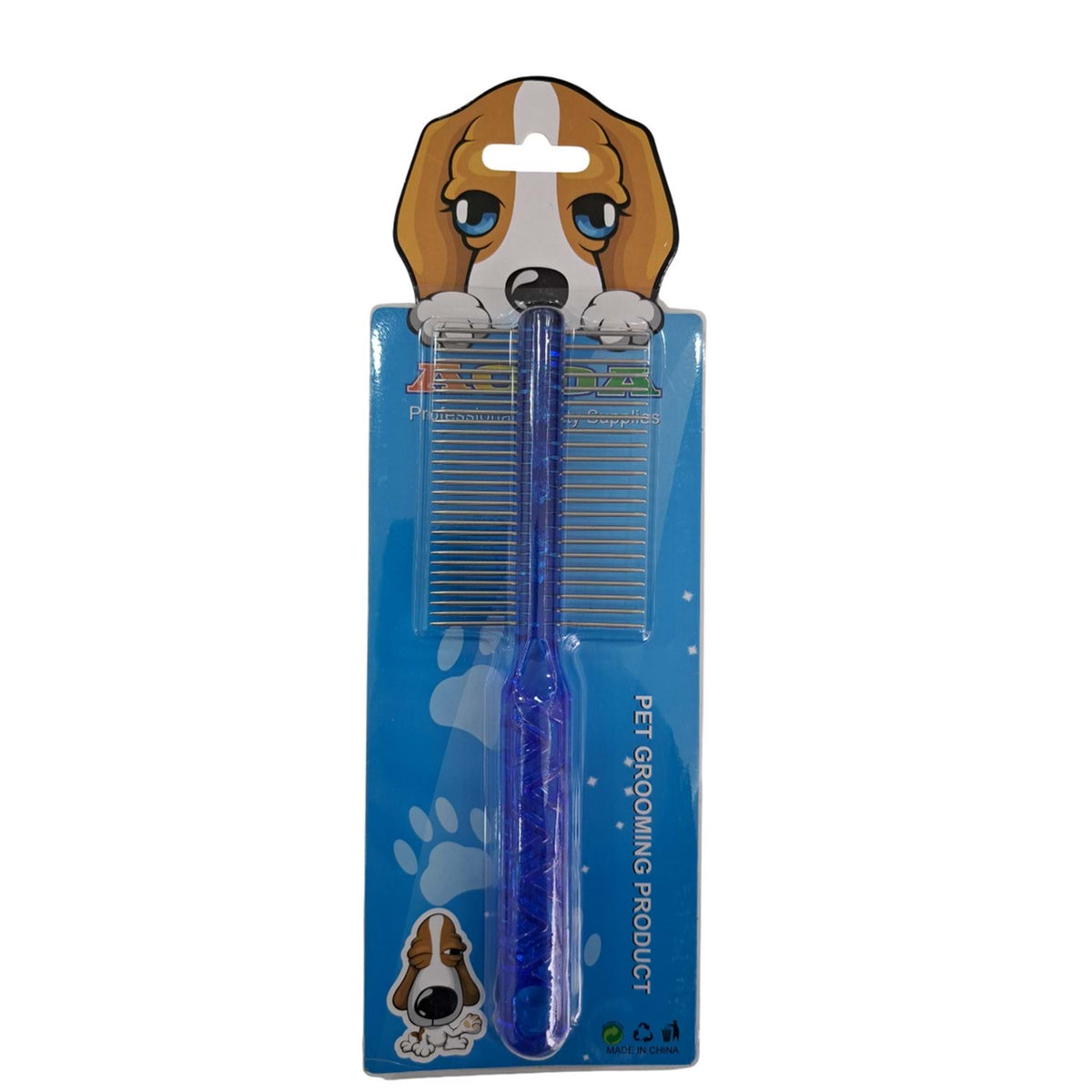 Şeffaf Çift Taraflı Kıtık Açıcı Tarak 8x19 cm Karışık - KV-SFF-KTK-TRK