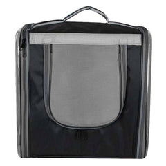 Markapet Çift Cam Kedi Köpek Taşıma Çantası 32x40x42 cm Siyah - SF-CFTCMCNT-SYH