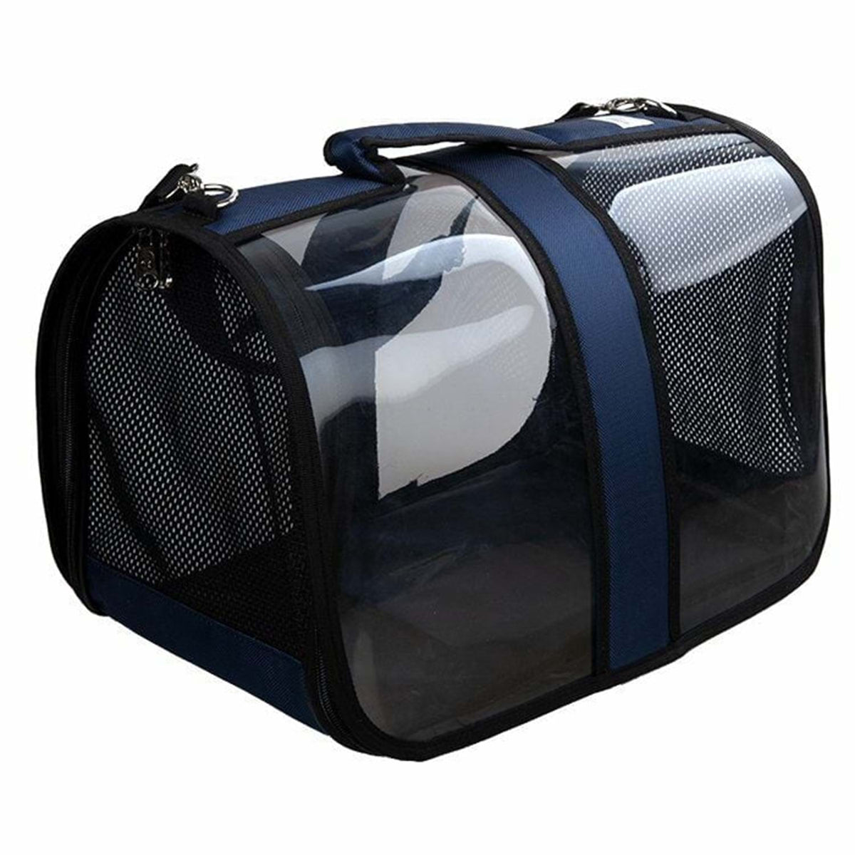 Markapet Tünekli Kuş Taşıma Çantası 20-30 cm Mavi - SF-KSCNTS-MV