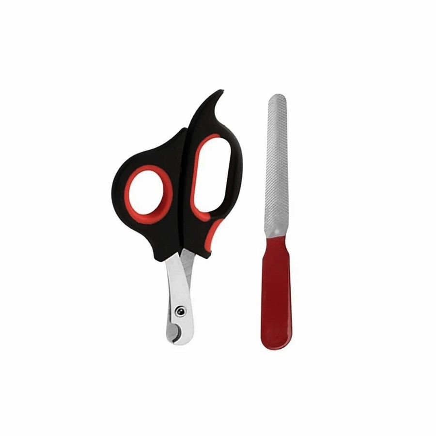 Büyük Boy Törpülü Kedi Köpek Tırnak Makası 14 cm-14 cm Kırmızı - SF-TRNKMKS-KRMZ