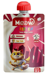 Moow Yavru Kedi İçin Tavuklu Keçi Sütlü Kedi Et Ezmesi 90 gr - 13468-3