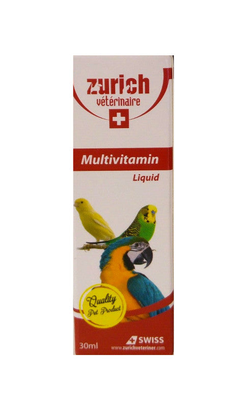 Zurich Kuşlar için Multivitamin 30 ml - ZRC-0275