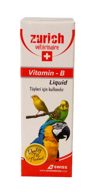 Zurich Kuşlar için B Vitamini 30 ml - ZRC-0190