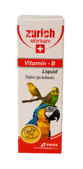 Zurich Kuşlar için B Vitamini 30 ml - ZRC-0190