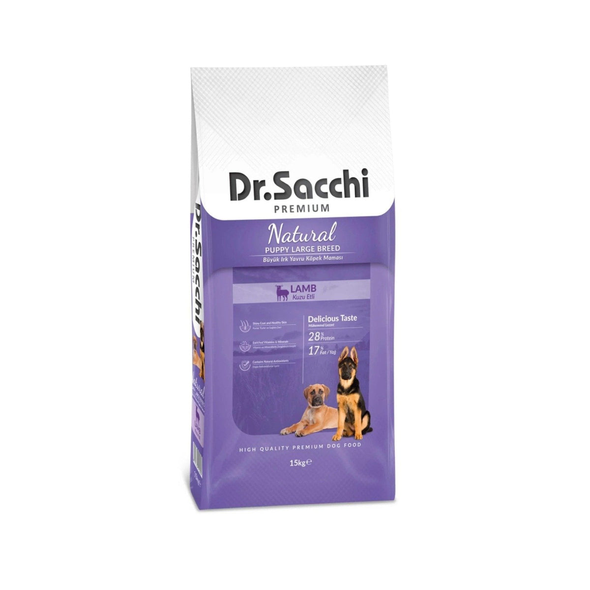 Dr.sacchi Puppy Large Lamb Büyük Irk Yavru Köpek Maması 15kg - 13374