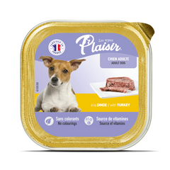 Plaisir Pate Hindi Etli Yetişkin Köpek Konservesi 150 gr - F-002