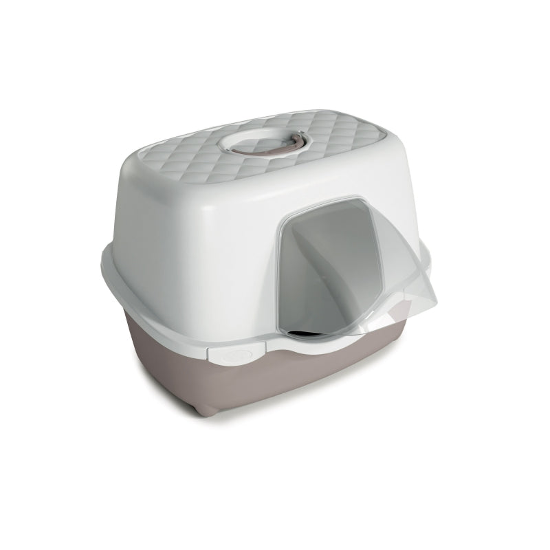 Stefanplast Tres Chıc Beyaz/pembe Kedi Tuvaleti 56x54,5x39cm - 391-99300