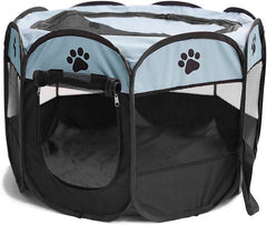 Kedi Köpek Oyun Alanı Kumaş 30x43cm 8 parça çap 65 cm - 310-6843