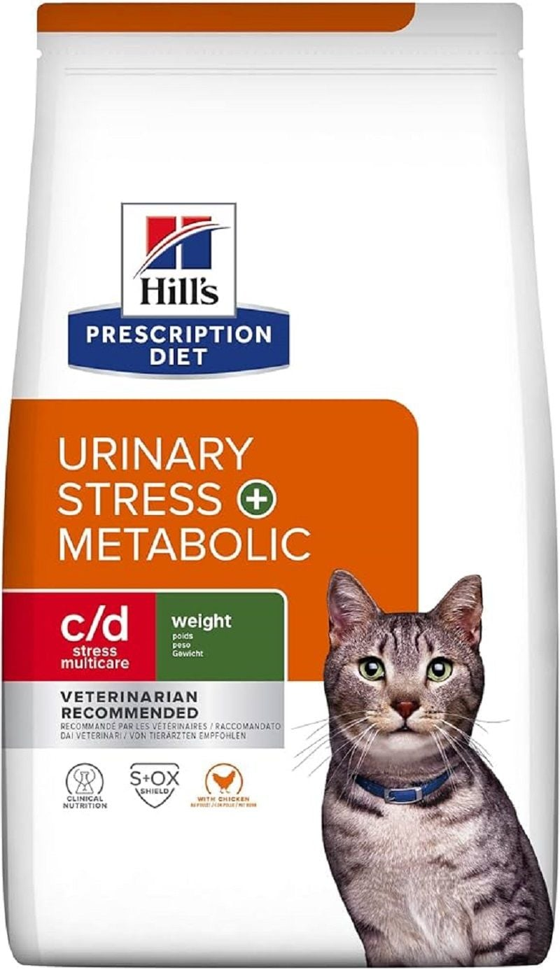 Hills Prescription Diet Urinary Stress + Metabolic c/d Multicare Tavuklu Kedi Kuru Maması 3 kg - 630-605983