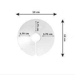 Markapet Elizabet Şeffaf Kuş Yakalığı 3.75 cm-10 cm Standart - SF-KSYKLK-STNDRT
