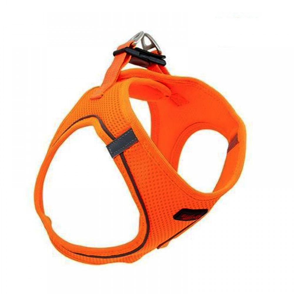 Tailpetz Air Mesh Köpek Göğüs Tasması 3XSmall 24-28 cm Neo Orange - TLZPZ-XXXS-NOTRNC