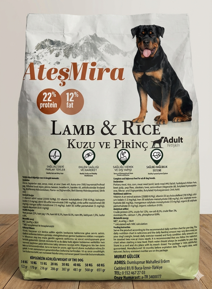 AteşMira Köpek Maması