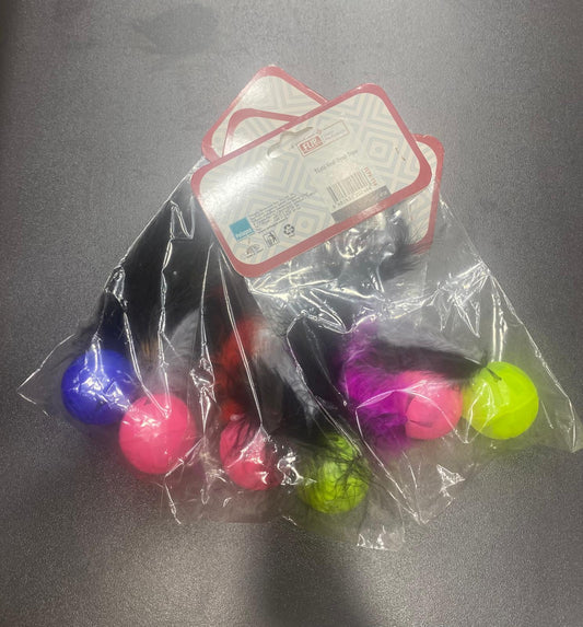 Tüylü Top Kedi Oyuncağı