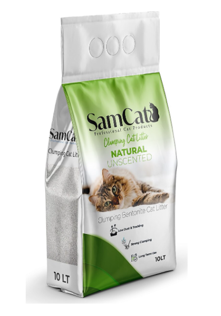 Sam Cat Natural Kokusuz Kedi Kumu (10 L)