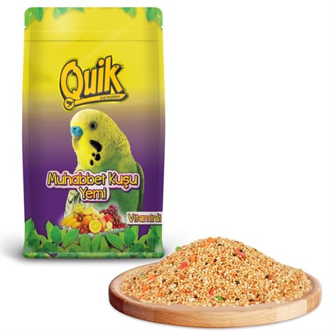 Quik Muhabbet Kuşu Yemi (400 gr)