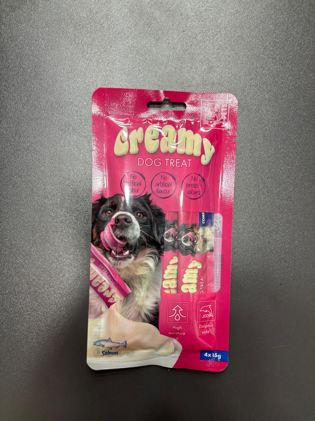 Creamy Somonlu Köpek Sıvı Ödül Maması