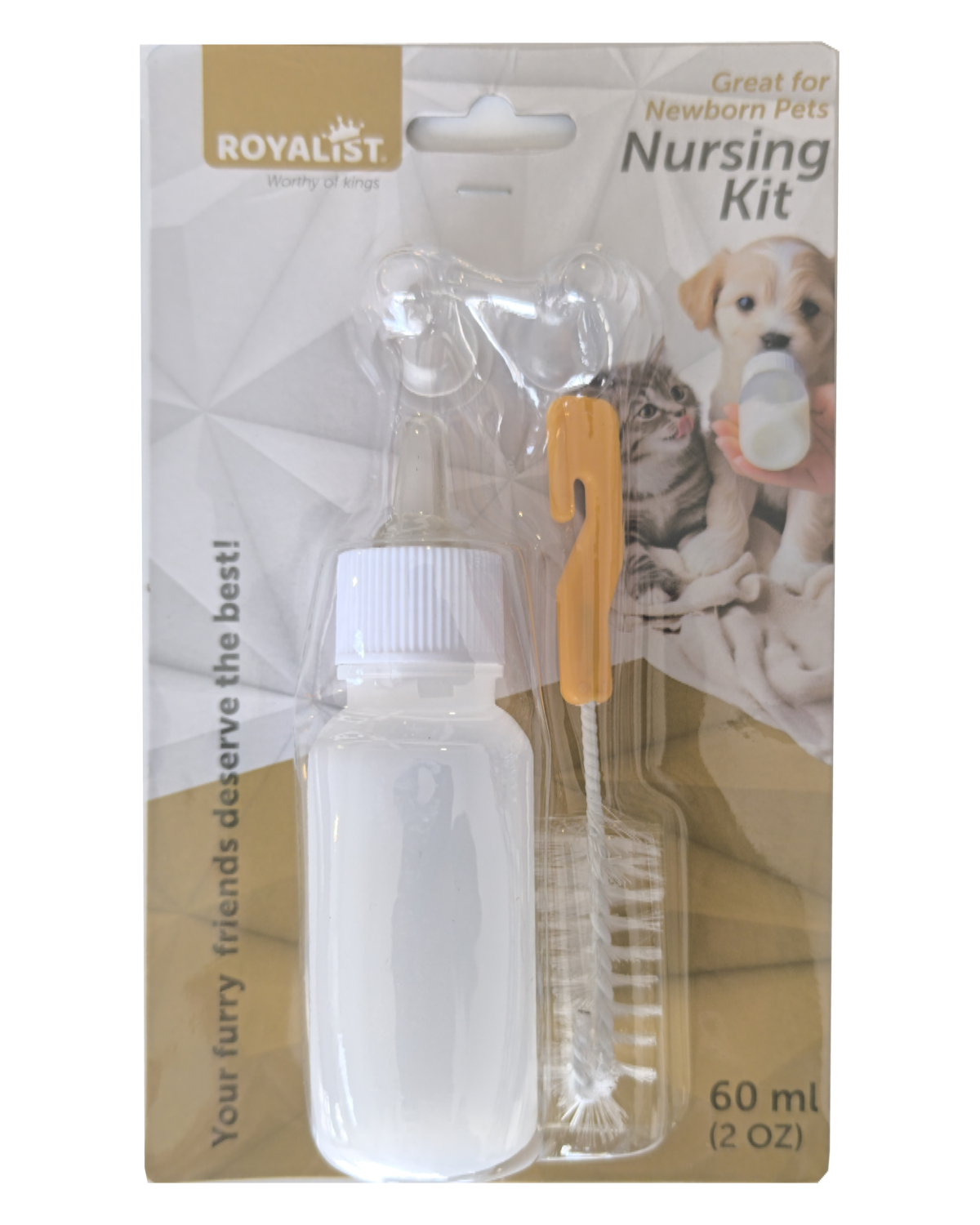 Royalist Kedi Ve Köpek İçin Biberon Seti 60 ml - 08879-3