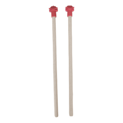 Markapet Doğal Ahşap Kuş Tüneği 1.2 cm-25 cm Standart  Kırmızı (2 Adet) - SF-KSTNK-KRMZ