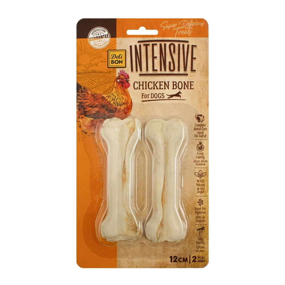 Delibon İntensive Tavuklu Kemik 12Cm 2 li Paket - BLIST12CM2CHICKEN