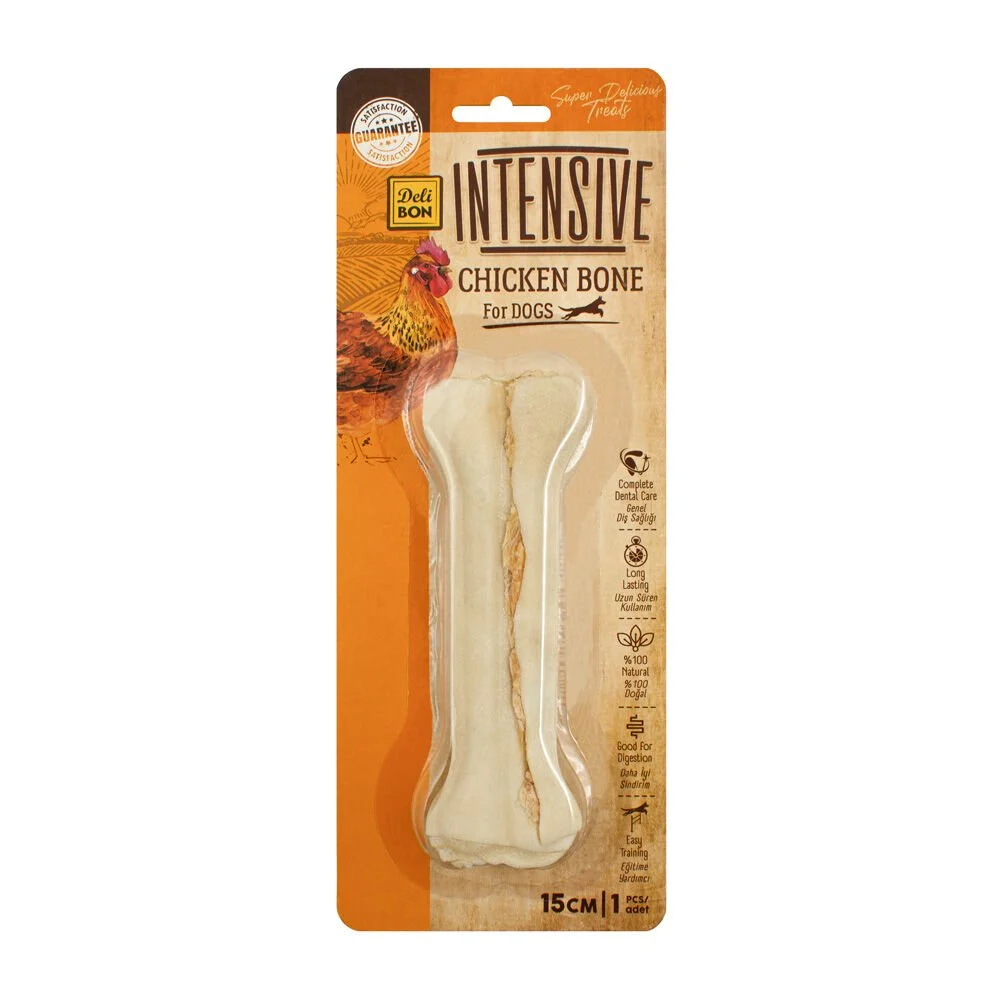 Delibon İntensive Tavuklu Kemik 15Cm 1 li Paket - BLIST15CM1CHICKEN