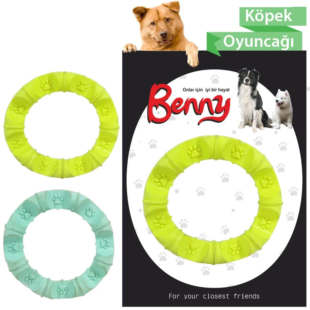 Benny Köpek Oyuncağı Yuvarlak Şekilli 11,5 cm Çeşitli Renklerde - BNY-1111