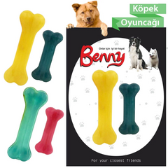 Benny Köpek Oyuncağı İkili Kemik 14 x 4.5 cm ve 3 x 9 cm İki Adet - BNY-1114