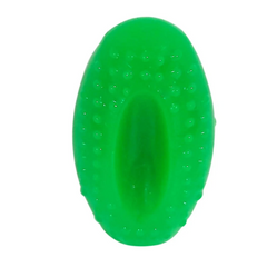 Benny Köpek Oyuncağı Sert Elips Top 8 x 4.5 cm Yeşil - BNY-1115-YSL