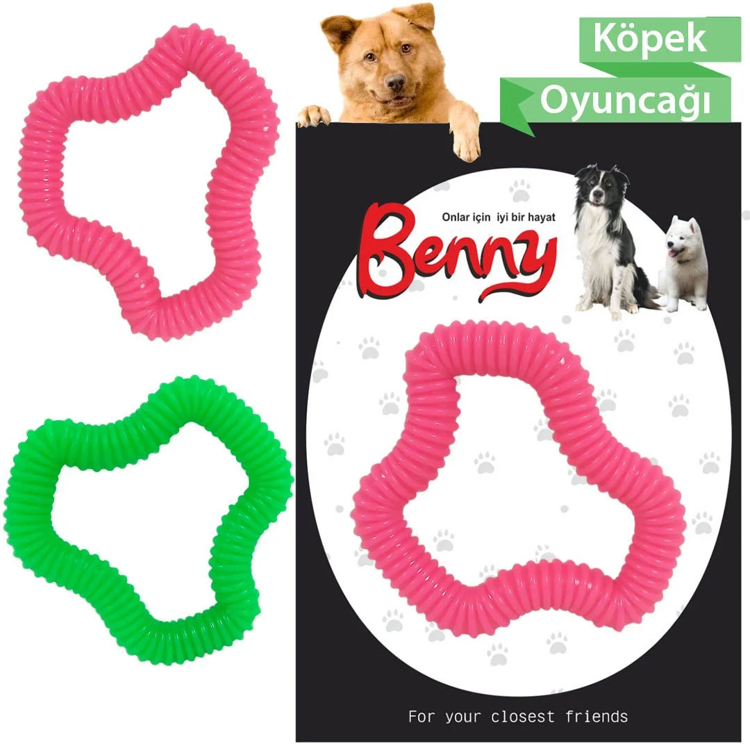 Benny Köpek Oyuncağı Sert 11 x 10 cm Çeşitli Renklerde - BNY-1120