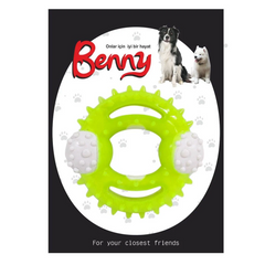 Benny Diş Kaşıma Köpek Oyuncağı Yuvarlak 9,5 cm Çeşitli Renklerde - BNY-1123