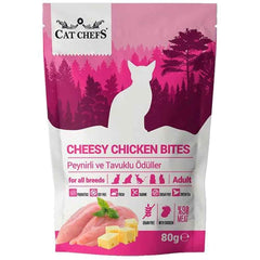 Cat Chefs Peynirli ve Tavuklu Tahılsız Kedi Ödülü 80 Gr - CT-CHF-265106