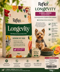 Reflex Plus Longevity Hipoalerjenik Çok Küçük Irk Yetişkin Köpek Maması 700gr - LDR-LNGVTY