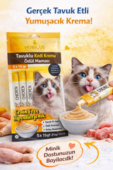 Nobilus Tavuklu Kedi Krema Ödül Maması 5 x 15 gr - 13460