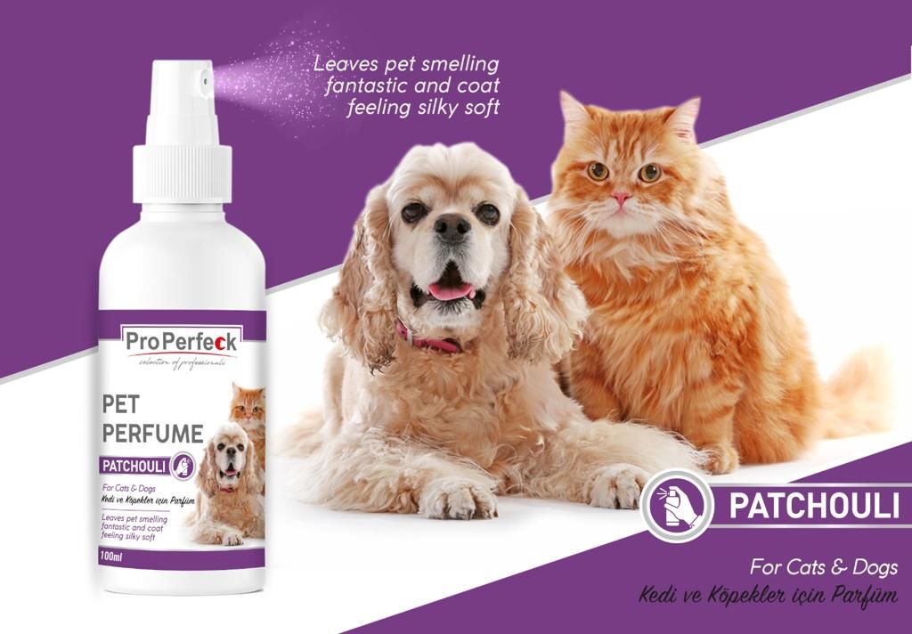 Pro Perfeck Kedi Ve Köpek Paçuli Parfüm 100 ml - GND-PRFM-PTCHL