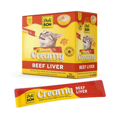Delibon Krema Kedi Ödül Maması 15g 1 Adet Dana Ciğerli - CREAMY15LIVER