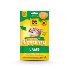Delibon Krema Kedi Ödül Maması 15g 5 Adet Kuzu Etli - CREAMY5X15LAMB