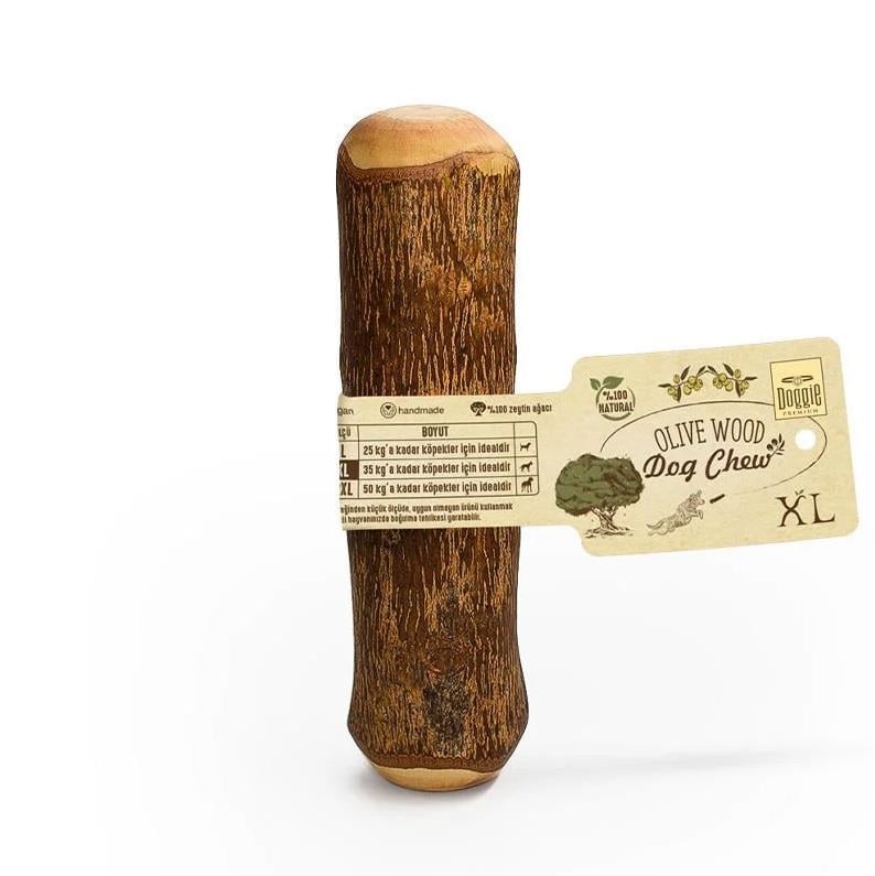 Doggie Doğal Zeytin Ağacı Çiğnenebilen Köpek Oyuncağı XL 20x4 cm 35 kg - OLIVECHEW35.XL