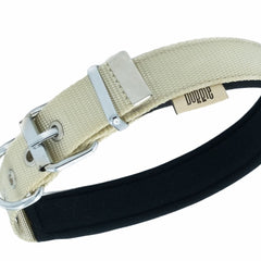 Doggie Softlu Dokuma Köpek Tasması 2,5 cm x 42-50 cm Haki - DSBT-2510-L-HK