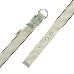 Doggie Softlu Dokuma Köpek Tasması 2,5 cm x 42-50 cm Haki - DSBT-2510-L-HK