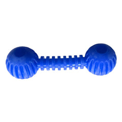 Playfull Sağlam Plastik Dental Dumbel Köpek Oyuncağı 12 x 3,5 cm Mavi - PF-4021-MV