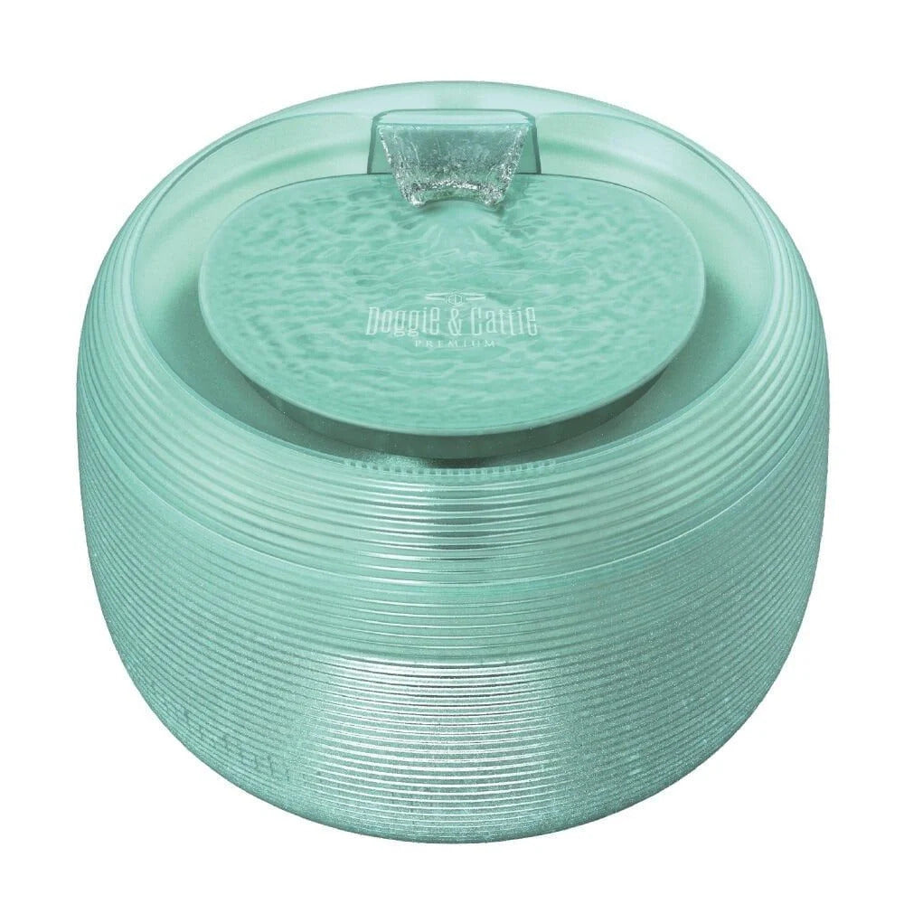 Cattie Kedi Köpek Su Pınarı Klasik Model 2,5 L Yeşil - FOUNTAINMINTGREEN