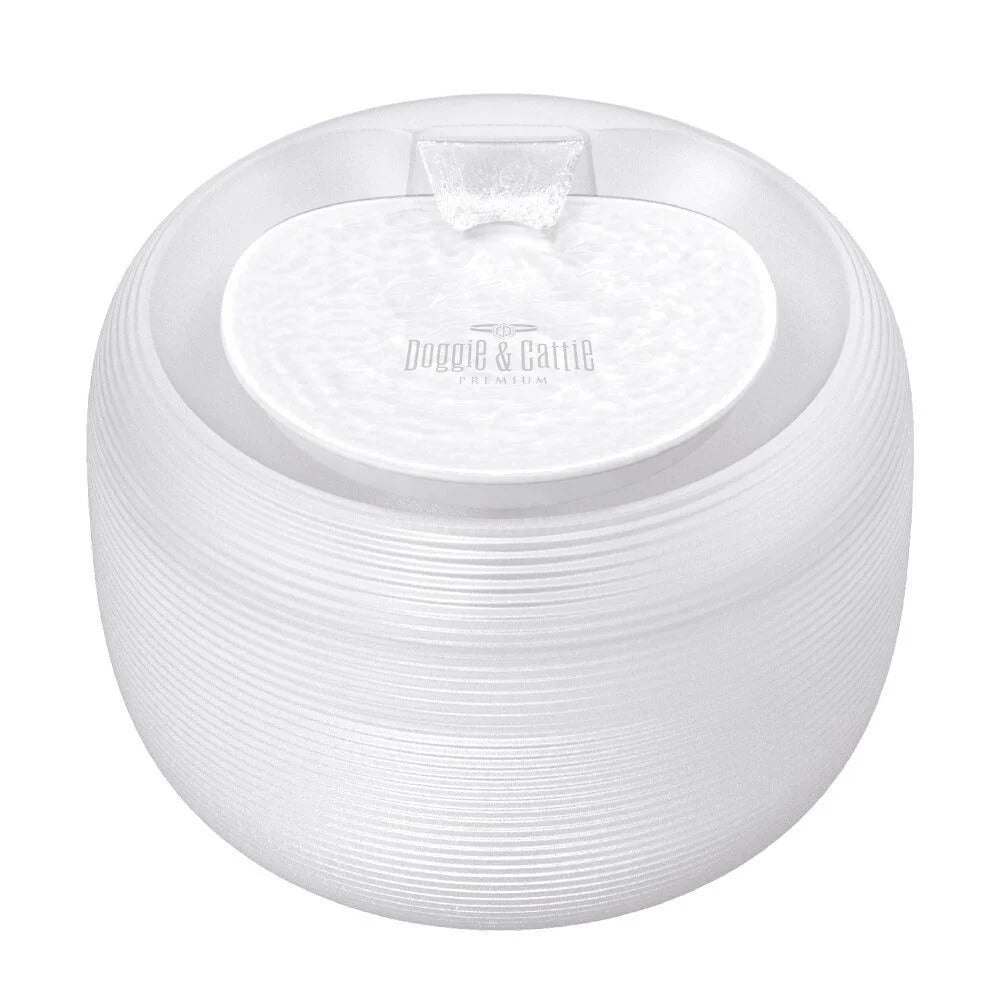 Cattie Kedi Köpek Su Pınarı Klasik Model 2,5 L Beyaz - FOUNTAINWHITE