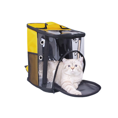 Markapet Galaksi Kedi Taşıma Çantası 30*30*40 cm Sarı - SF-GLXKDCNT-SR