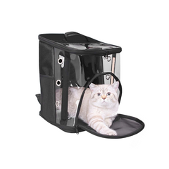 Markapet Galaksi Kedi Taşıma Çantası 30*30*40 cm Siyah - SF-GLXKDCNT-SYH