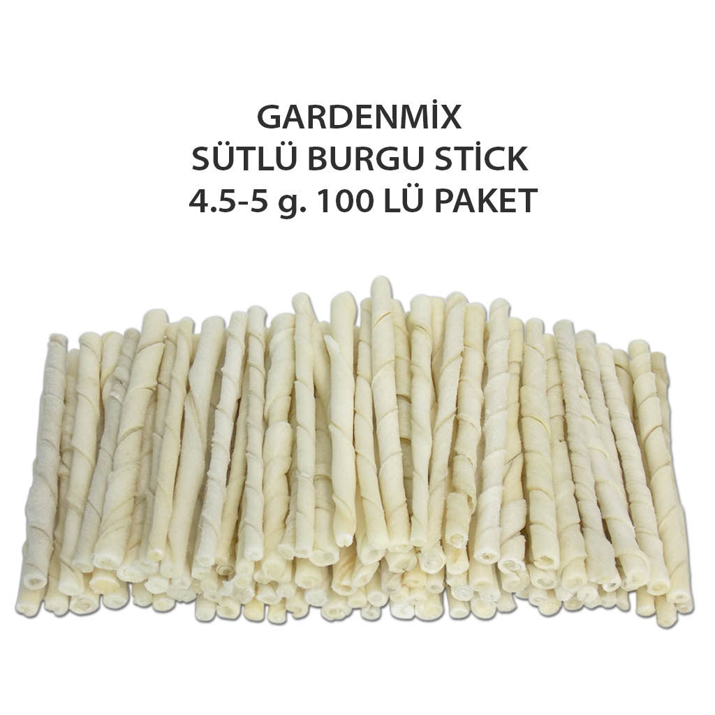 Gardenmix Sütlü Burgu Çubuk 4,5-5 g 100 lü - 540-YF8026A